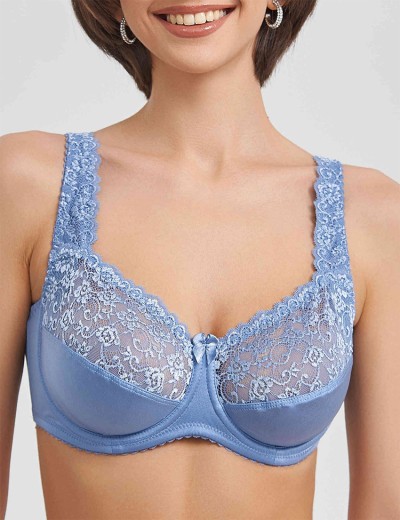 Бюстгальтер мягкий Simona M 912 ниагара, Цвет: ниагара, Размеры: 85D, изображение 5