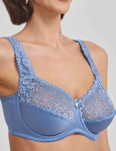 Бюстгальтер мягкий Simona M 912 ниагара, Цвет: ниагара, Размеры: 85D, изображение 3