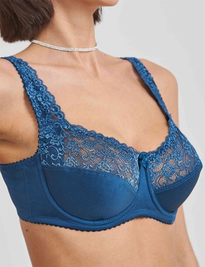 Бюстгальтер мягкий Simona M 912 топаз, Цвет: топаз, Размеры: 75G, изображение 5