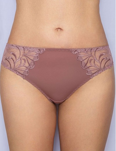 Трусики бразилиана Albina L NOVELLA 350 кофейно-розовый, Цвет: кофейно-розовый, Размеры: S, изображение 4