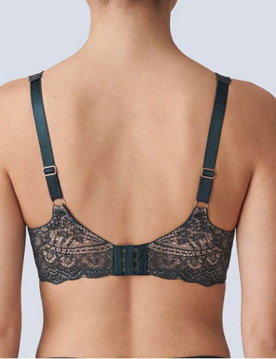 Кружевной бюстгальтер Alles MAREA M bralette темно-зеленый, Цвет: темно-зеленый, Размеры: 70D, изображение 2
