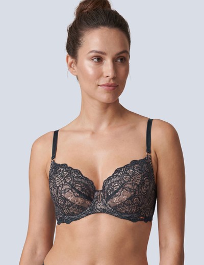 Бюстгальтер с пуш-ап вкладышами Alles MAREA P-UP темно-зеленый, Цвет: темно-зеленый, Размеры: 70B, изображение 3