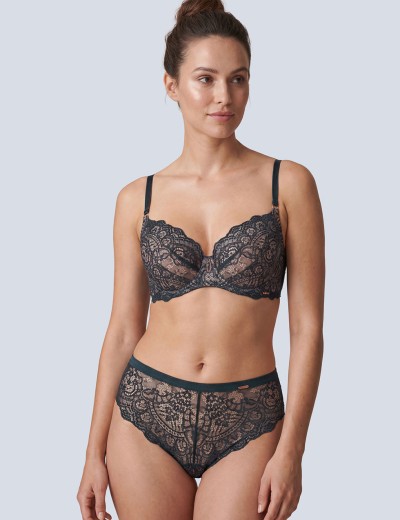 Бюстгальтер с пуш-ап вкладышами Alles MAREA P-UP темно-зеленый, Цвет: темно-зеленый, Размеры: 70B, изображение 4