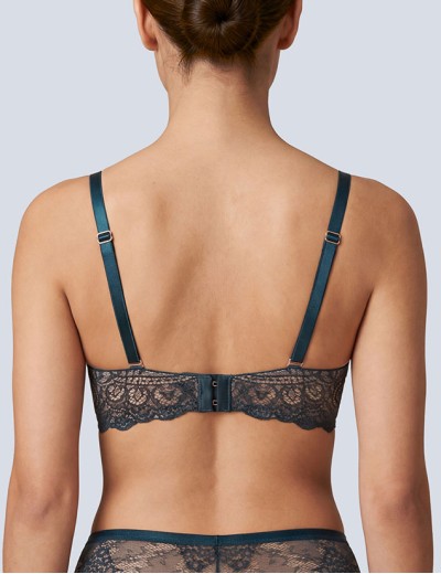 Бюстгальтер с пуш-ап вкладышами Alles MAREA P-UP темно-зеленый, Цвет: темно-зеленый, Размеры: 70B, изображение 2