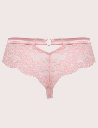 Трусы стринги Alles POWDER WHISPER stringi classic pink, Цвет: розовый, Размеры: M, изображение 6