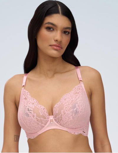 Бюстгальтер мягкий Alles POWDER WHISPER M pink, Цвет: розовый, Размеры: 75B, изображение 3