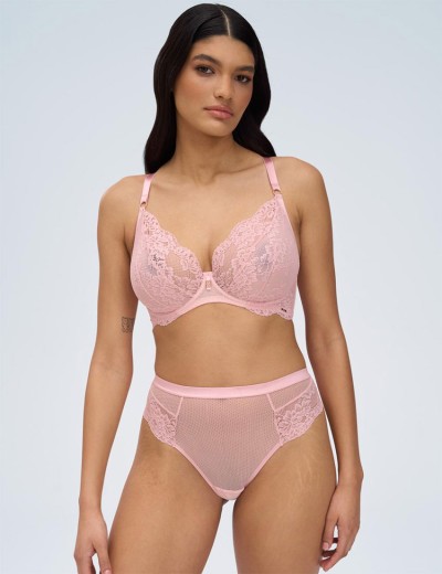 Бюстгальтер мягкий Alles POWDER WHISPER M pink, Цвет: розовый, Размеры: 75B, изображение 6