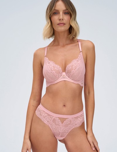 Бюстгальтер мягкий Alles POWDER WHISPER M pink, Цвет: розовый, Размеры: 75B, изображение 8