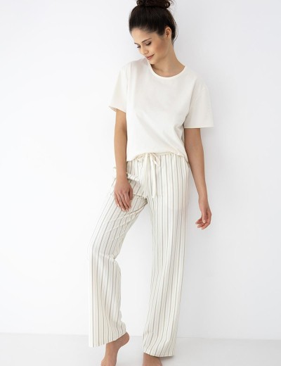 Женская пижама с брюками Sensis SOLEIL, Цвет: белый, Размеры: M, изображение 3