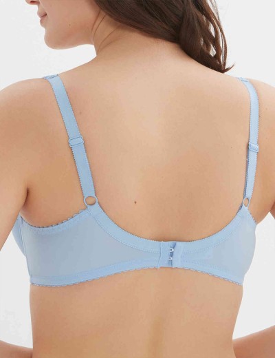 Бюстгальтер мягкий с подкроем Elli 1012 голубой, Цвет: голубой, Размеры: 90C, изображение 2