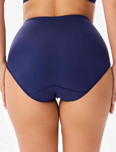 Высокие трусы слипы Elli 621 темно-синий, Цвет: темно-синий, Размеры: XL, изображение 2