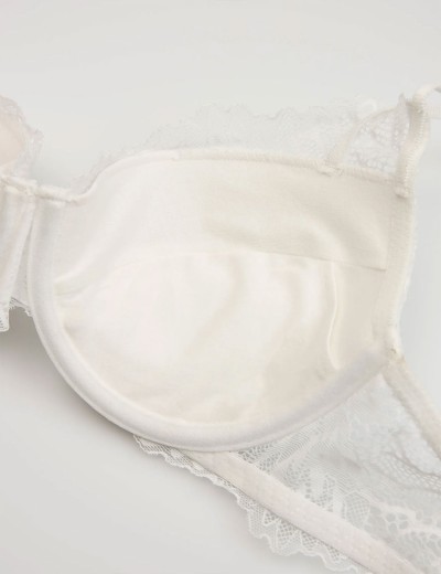 Бюстгальтер с пуш-ап вкладышами Esotiq CELESTE 43975 шампань, Цвет: шампань, Размеры: 75B, изображение 10