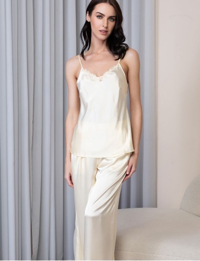 Костюм тройка из шёлка Mia-Amore MARJORY 3966 шампань, Цвет: шампань, Размеры: 2XL, изображение 2