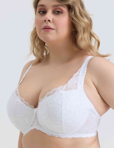 Бюстгальтер с поролоном Elli 3037 белый, Цвет: белый, Размеры: 95B, изображение 3