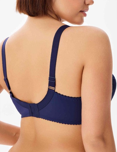 Бюстгальтер полумягкий Elli 9000 темно-синий, Цвет: темно-синий, Размеры: 90C, изображение 2