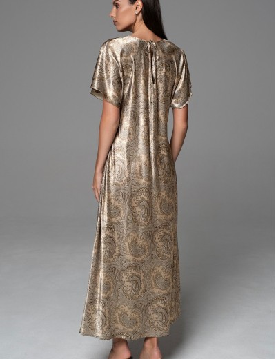 Длинная шелковая туника Mia-Amore DALIA 4808, Цвет: мультицвет, Размеры: 2XL/3XL, изображение 2