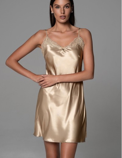 Шелковая сорочка с кружевом Mia-Amore DALIA 4811, Цвет: мультицвет, Размеры: 2XL, изображение 4