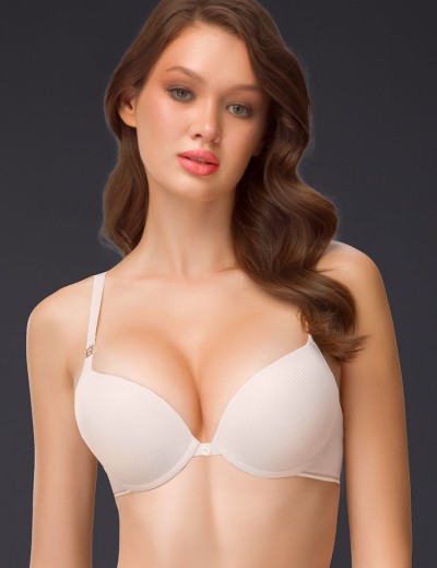 Бюстгальтер пуш-ап гелевый Mioocchi MICHELLE 8360 latte di cocco, Цвет: latte di cocco (кокосовое молоко), Размеры: 70B, изображение 3