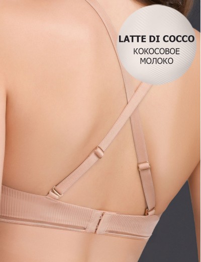 Бюстгальтер пуш-ап гелевый Mioocchi MICHELLE 8360 latte di cocco, Цвет: latte di cocco (кокосовое молоко), Размеры: 70B, изображение 6