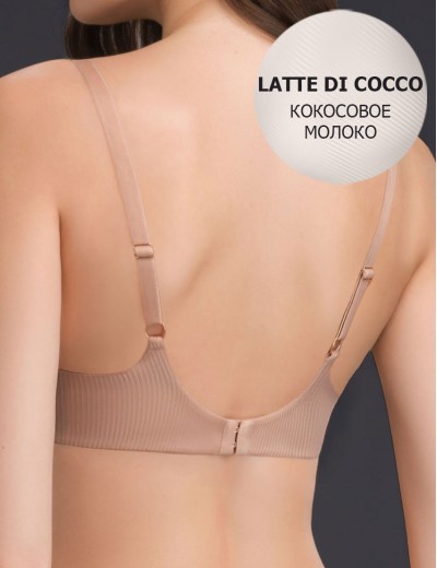 Бюстгальтер на поролоне Mioocchi MICHELLE 8361 latte di cocco, Цвет: latte di cocco (кокосовое молоко), Размеры: 70B, изображение 6