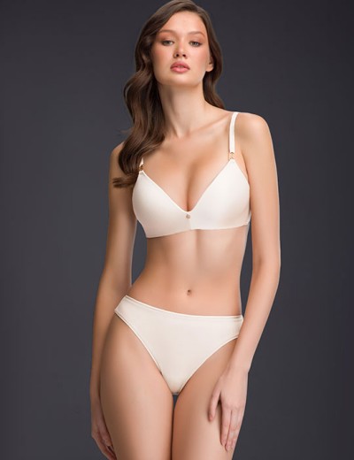 Бюстгальтер без косточек Mioocchi MICHELLE 8363 latte di cocco, Цвет: latte di cocco (кокосовое молоко), Размеры: 70A, изображение 2