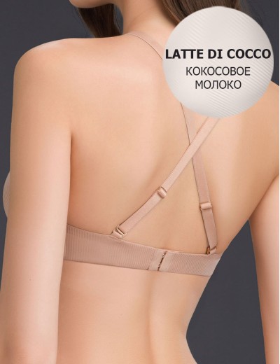 Бюстгальтер без косточек Mioocchi MICHELLE 8363 latte di cocco, Цвет: latte di cocco (кокосовое молоко), Размеры: 90C, изображение 7