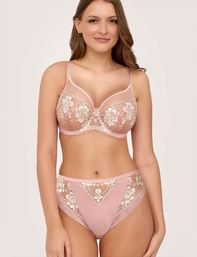 Трусики бразилиана Ava ETERNITY 2246 brazilian rosegold, Цвет: пудра, Размеры: L, изображение 3