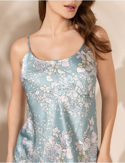 Короткая классическая сорочка Mia-Amore AIRIS 4870, Цвет: нежно-бирюзовый, Размеры: 2XL, изображение 3