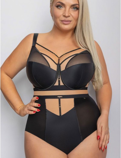 Высокие трусы макси Kris Line SIMPLE briefs MAXI, Цвет: черный, Размеры: M, изображение 3