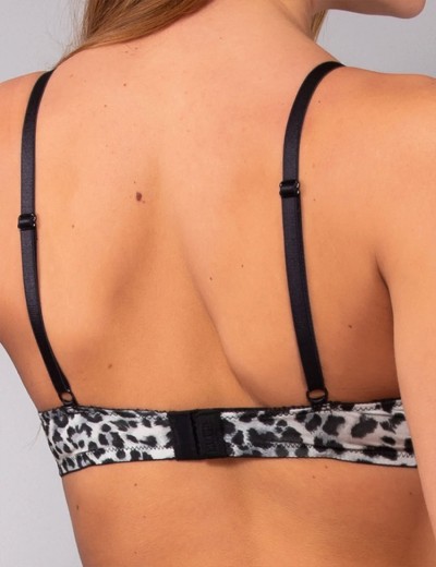 Комплект Sielei AMELIE балконет+слипы 79125 nero, Цвет: nero (черный), Размеры: 80B, изображение 2