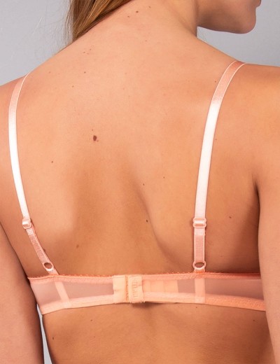 Комплект Sielei EMILY триангул+бразилиана 79587 pesca, Цвет: pesca (персиковый), Размеры: 70B, изображение 3