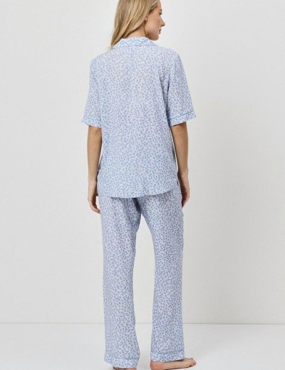 Пижама женская с брюками Aruelle LULLABY, Цвет: светло-голубой, Размеры: XS, изображение 3