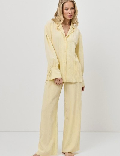 Комплект женский с брюками Aruelle SOLARA SET, Цвет: лимон, Размеры: XS, изображение 2