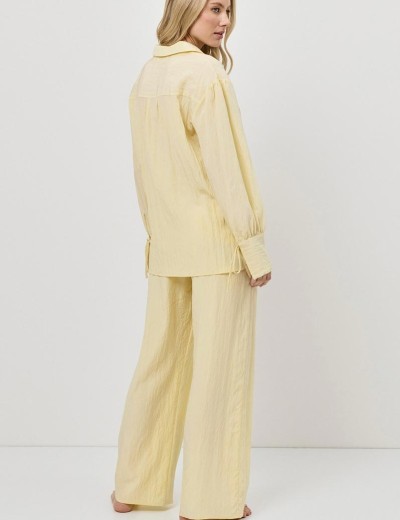 Комплект женский с брюками Aruelle SOLARA SET, Цвет: лимон, Размеры: XS, изображение 3