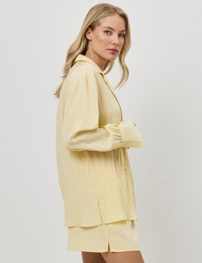 Комплект женский с шортами Aruelle SOLARA SET, Цвет: лимон, Размеры: XS, изображение 3