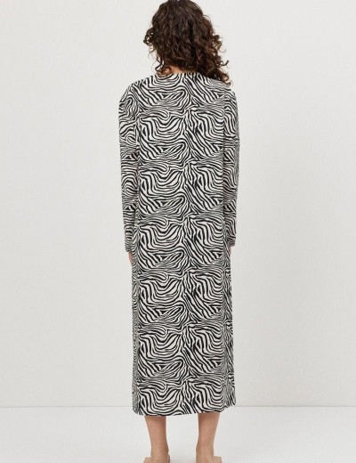 Длинное платье Aruelle SWAY, Цвет: черный/молочный, Размеры: XS, изображение 3