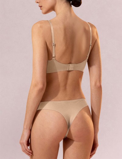 Трусики бразилиана Infiore EVOLUTION 706 beige, Цвет: beige (бежевый), Размеры: XL, изображение 3