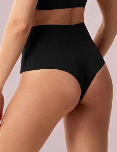 Высокие трусы бразилиана Infiore EVOLUTION 707 nero, Цвет: nero (черный), Размеры: M, изображение 2
