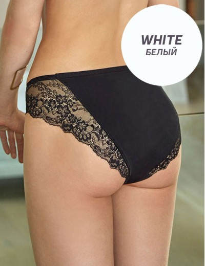 Трусы слипы Janira CHARM SKIN COTTON Verona 1032092 white, Цвет: white (белый), Размеры: XL, изображение 2