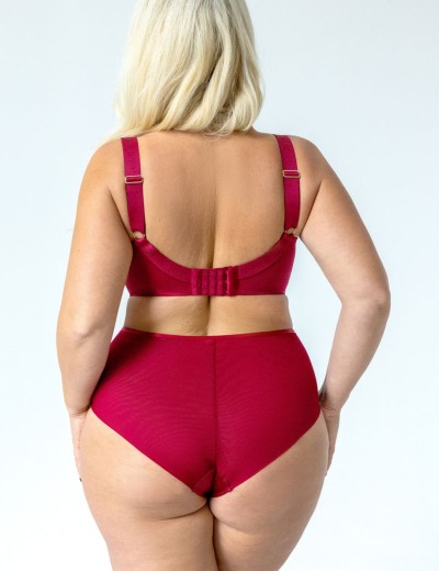 Бюстгальтер с полупоролоном Kris Line CHERRY semi-soft, Цвет: вишневый, Размеры: 70G, изображение 5