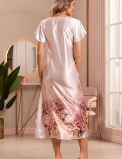 Длинная ночная сорочка Mia-Amore ALORA 4945, Цвет: мультицвет, Размеры: 2XL, изображение 4