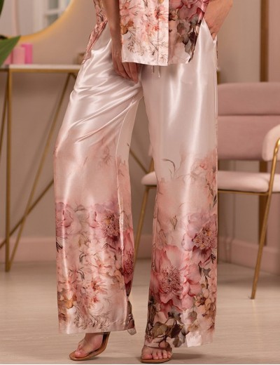 Шелковая брючная пижама Mia-Amore ALORA 4946, Цвет: мультицвет, Размеры: 2XL, изображение 5