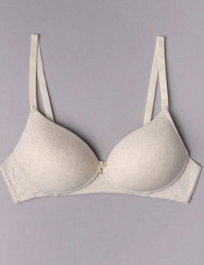 Бюстгальтер пуш-ап без косточек Sielei NATURAL COTTON 1456 ecru melange, Цвет: ecru melange (светло-бежевый), Размеры: 70B, изображение 2