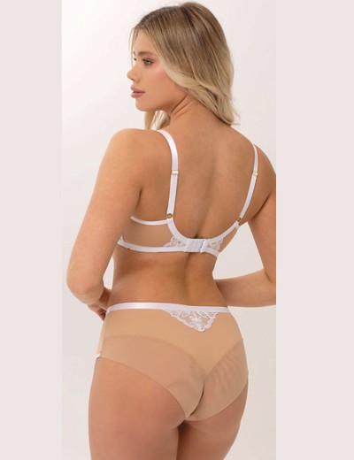 Бюстгальтер мягкий балконет Subtille MADLEN WHITE soft balconette, Цвет: белый, Размеры: 65E, изображение 5