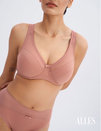 Бюстгальтер мягкий Alles HAVANA M mocha mousse, Цвет: мокка, Размеры: 100B, изображение 5