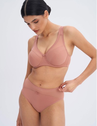 Бюстгальтер мягкий Alles HAVANA M mocha mousse, Цвет: мокка, Размеры: 100B, изображение 6