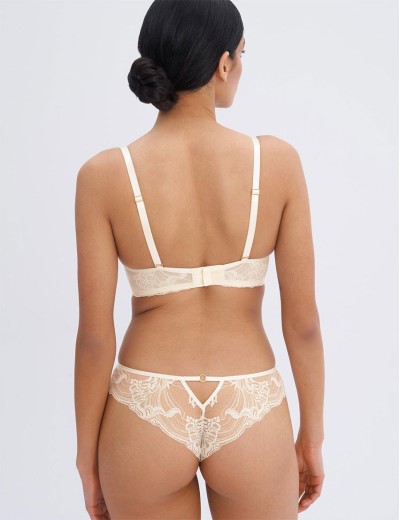 Бюстгальтер с пуш-ап вкладышами Alles PURE ROMANTIC P-UP vanilla, Цвет: кремовый, Размеры: 65D, изображение 7