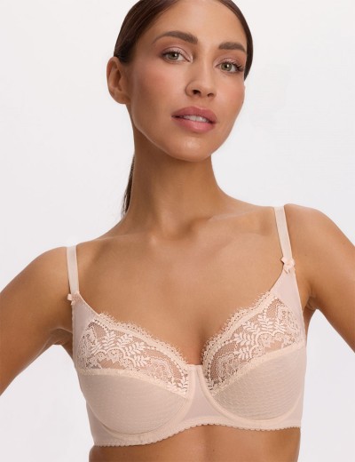 Бюстгальтер мягкий Gaia 002 FANCY M телесный, Цвет: телесный, Размеры: 70F, изображение 4