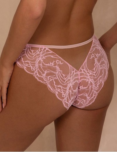 Трусики кружевные Kinga SAND PINK 1126/3-P, Цвет: светло-розовый, Размеры: XS, изображение 2