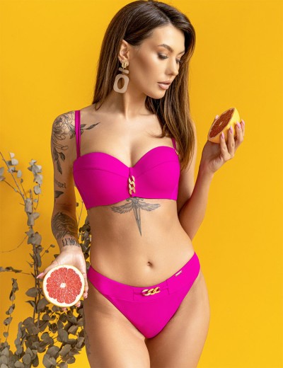 Низ от купальника Kris Line CALIFORNIA bikini фуксия, Цвет: фуксия, Размеры: S, изображение 3